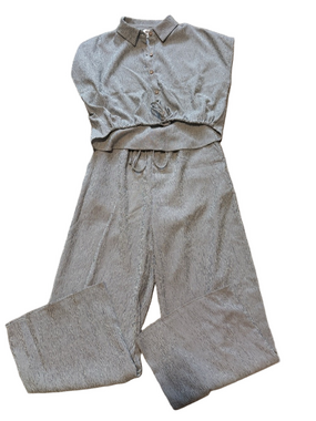 Gilli Palazzo Pants w/ blouse sz M